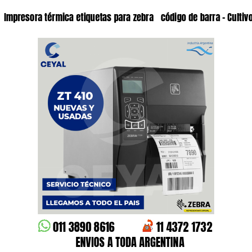 Impresora térmica etiquetas para zebra  código de barra – Cultivo de tabaco